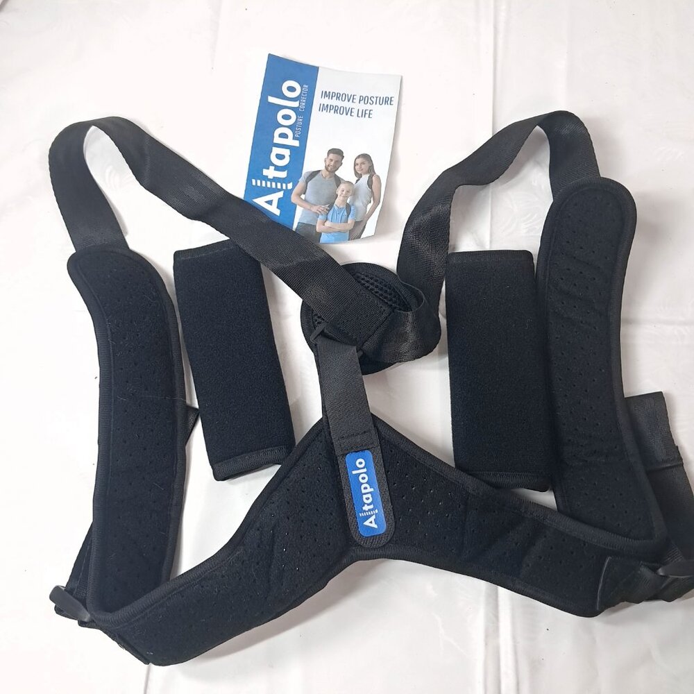 Altapolo Posture Corrector Upper Back Unisex Blac… - image 6